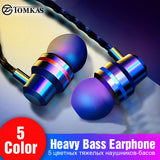 TOMKAS Wired Earbuds Headphones
