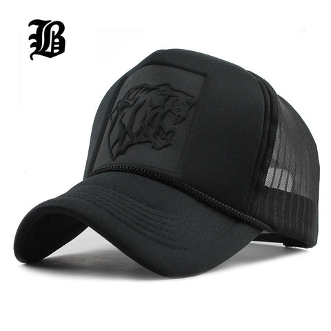 Black leopard Baseball Caps For Women Men