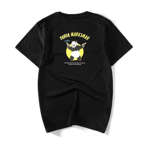 Headbook Harajuku Panda Print Streetwear T Shirts